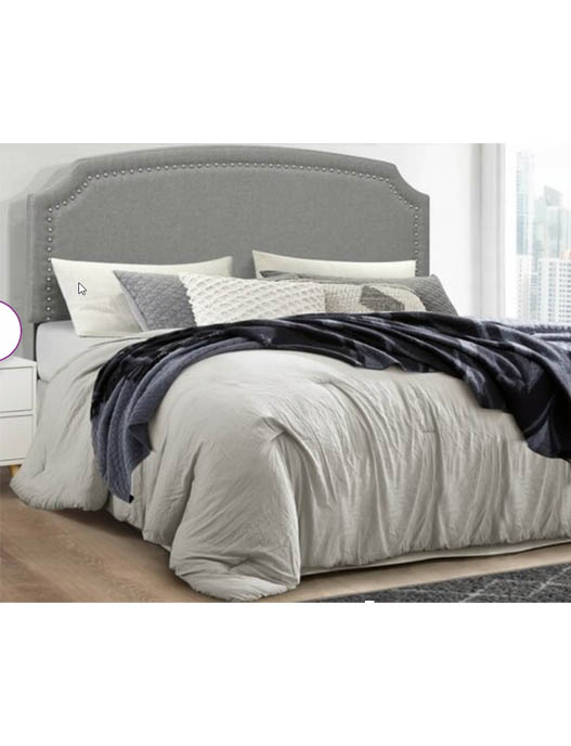 Chantel Grey Queen Headboard for StagingRentals.ca